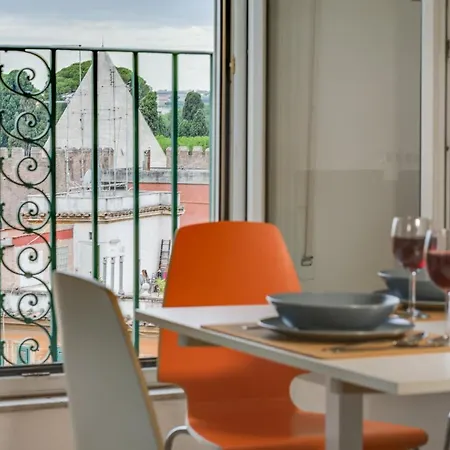 Апартаменты Amazing & Spacious 3 Bed Flat In Piramide Рим